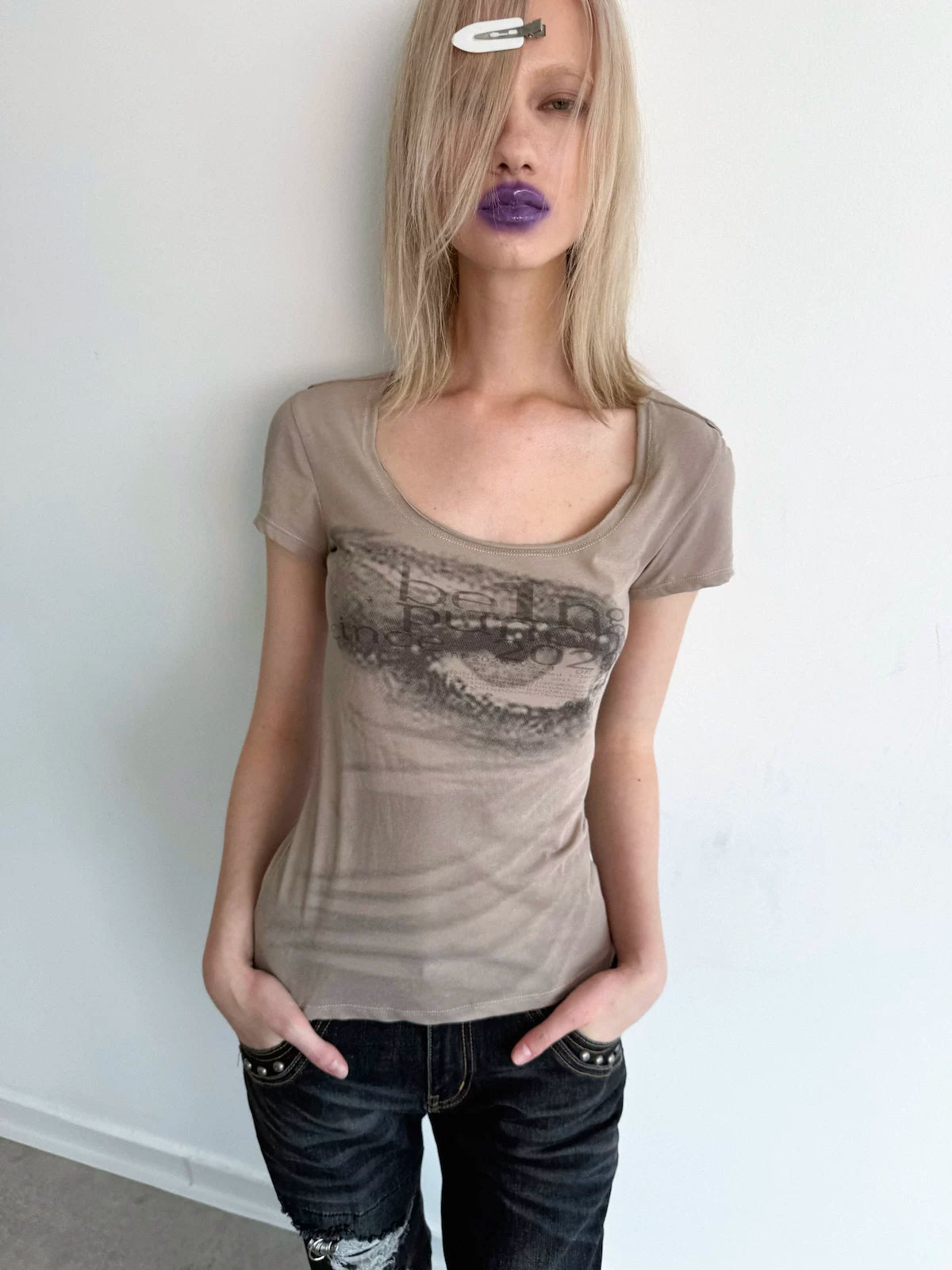 MILLENNIUM ILLUSION FITTED T-SHIRT