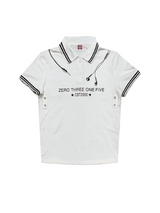 3D COLOR COLLISION POLO SHIRT