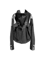 DECONSTRUCTED ARMOR ZIPPER JACKET