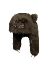 PLUSH BROWN BEAR CAP