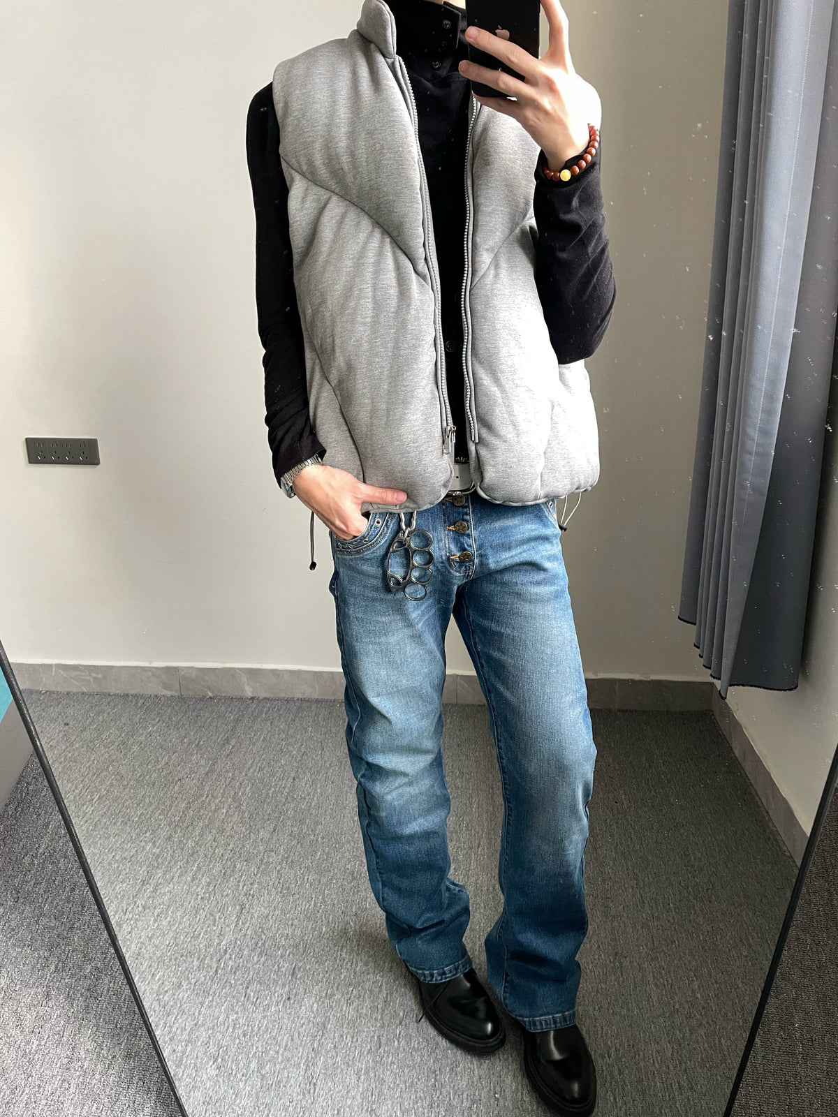DEEP SEA BLUE SLIM JEANS