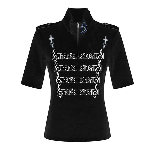 SLIM FIT HENLEY T-SHIRT