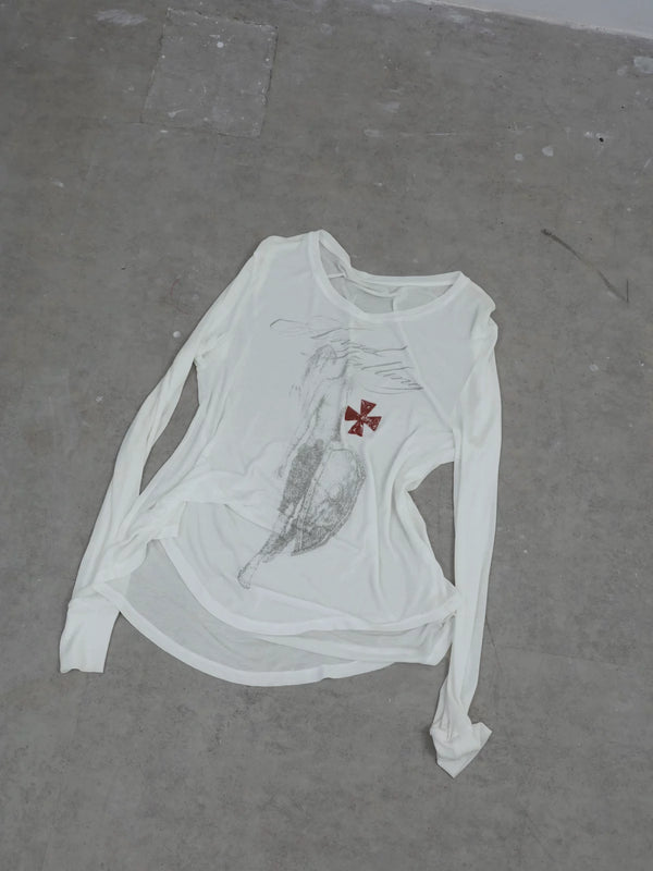 PUNK STYLE LONG SLEEVE T-SHIRT