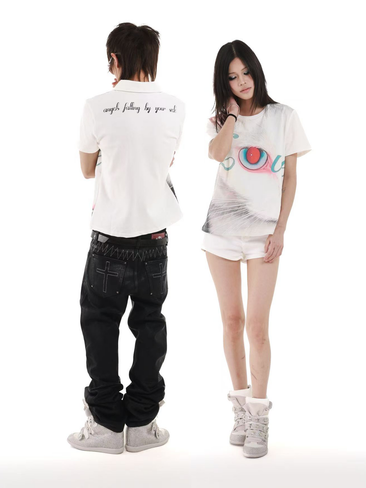 SPIRIT CAT ALL-OVER PRINT POLO