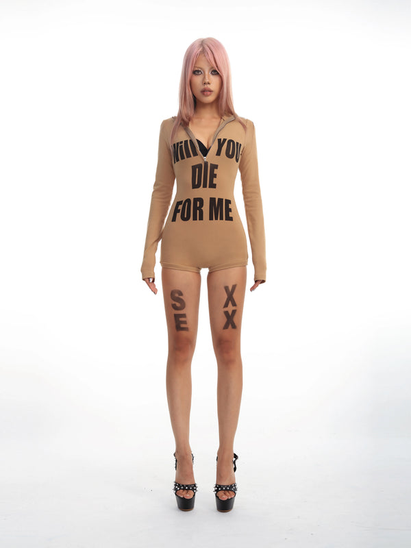 SLIMMING LONG SLEEVE JUMPSUIT
