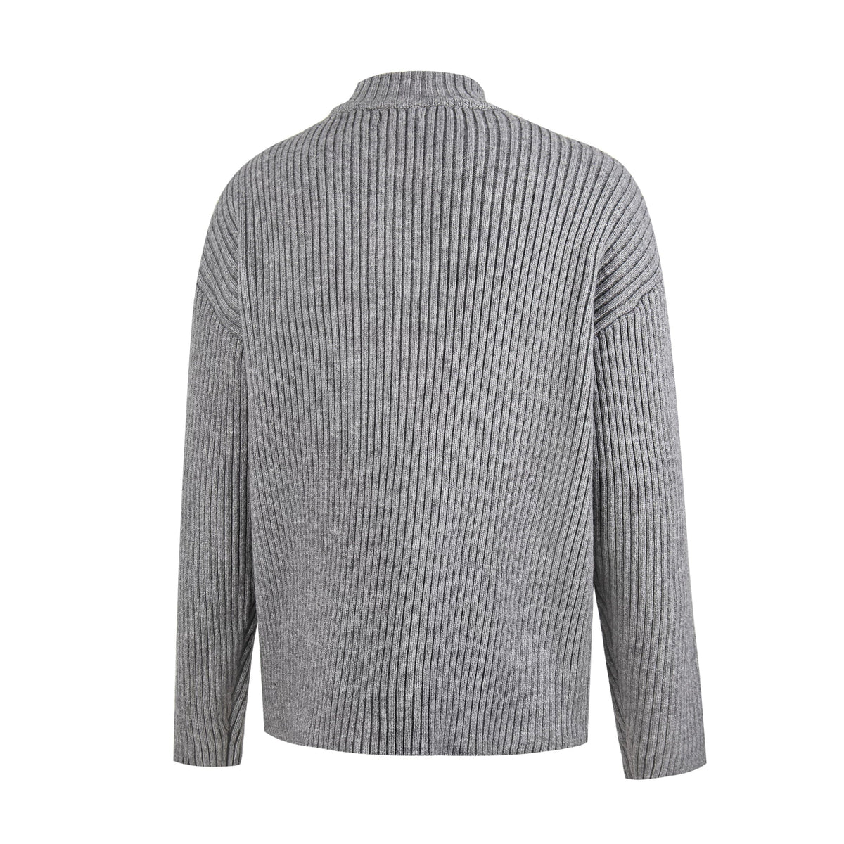 SIMPLE BUTTON-UP SWEATER