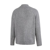 SIMPLE BUTTON-UP SWEATER