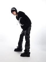 SLIM RIVET HEAVY PANTS