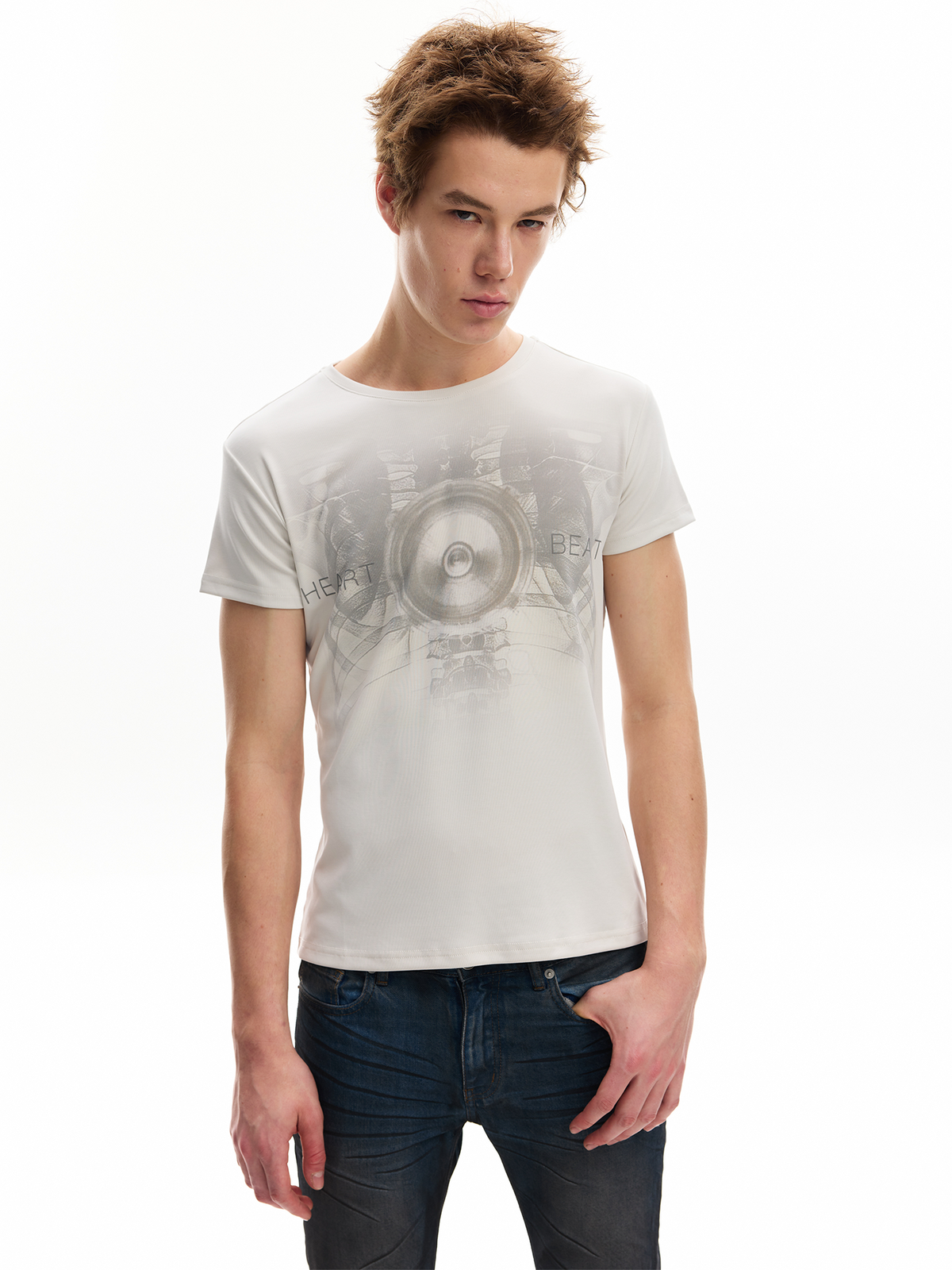 VIBRANT HEARTBEAT TEE