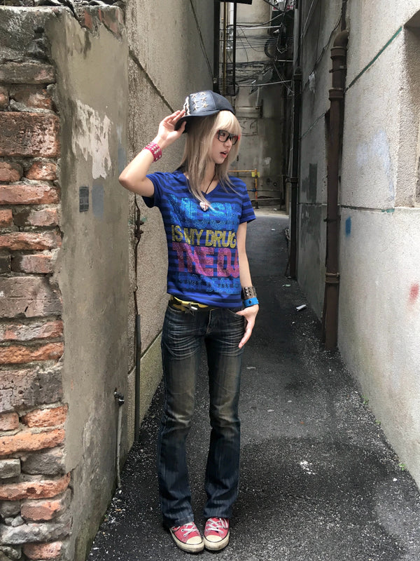 COLORFUL MUSIC DRUG T-SHIRT