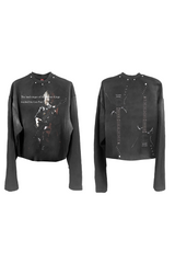 WASHED DARK PORTRAIT LONG SLEEVE TEE