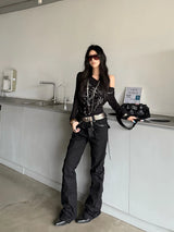 PUNK SLIM FIT TROUSERS