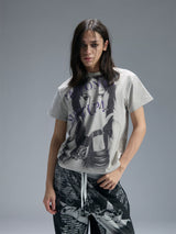 REBEL LETTERED STREETWEAR T-SHIRT