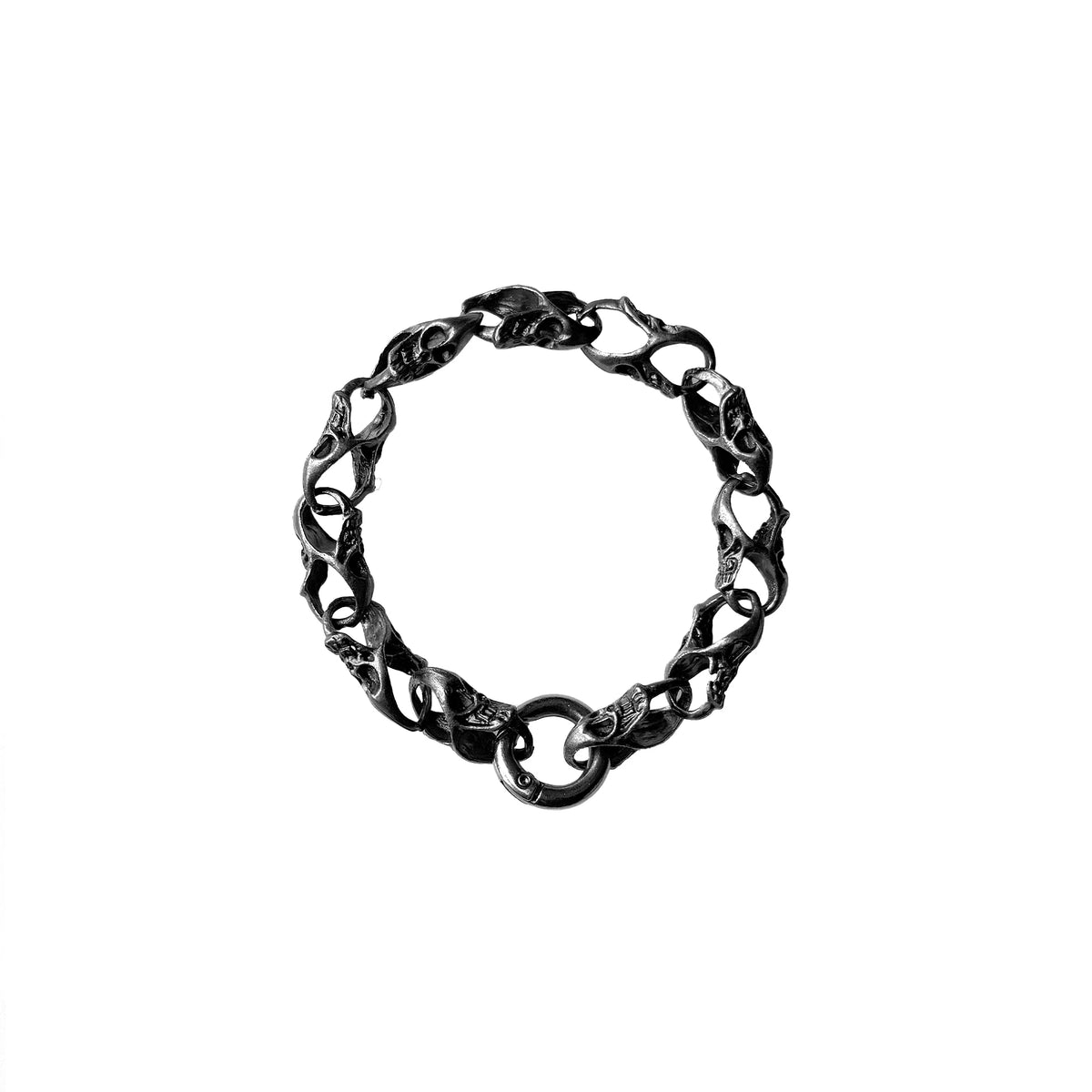 SKULL BONE CHARM BRACELET
