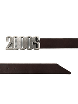 DISTRESSED LEATHER BELT