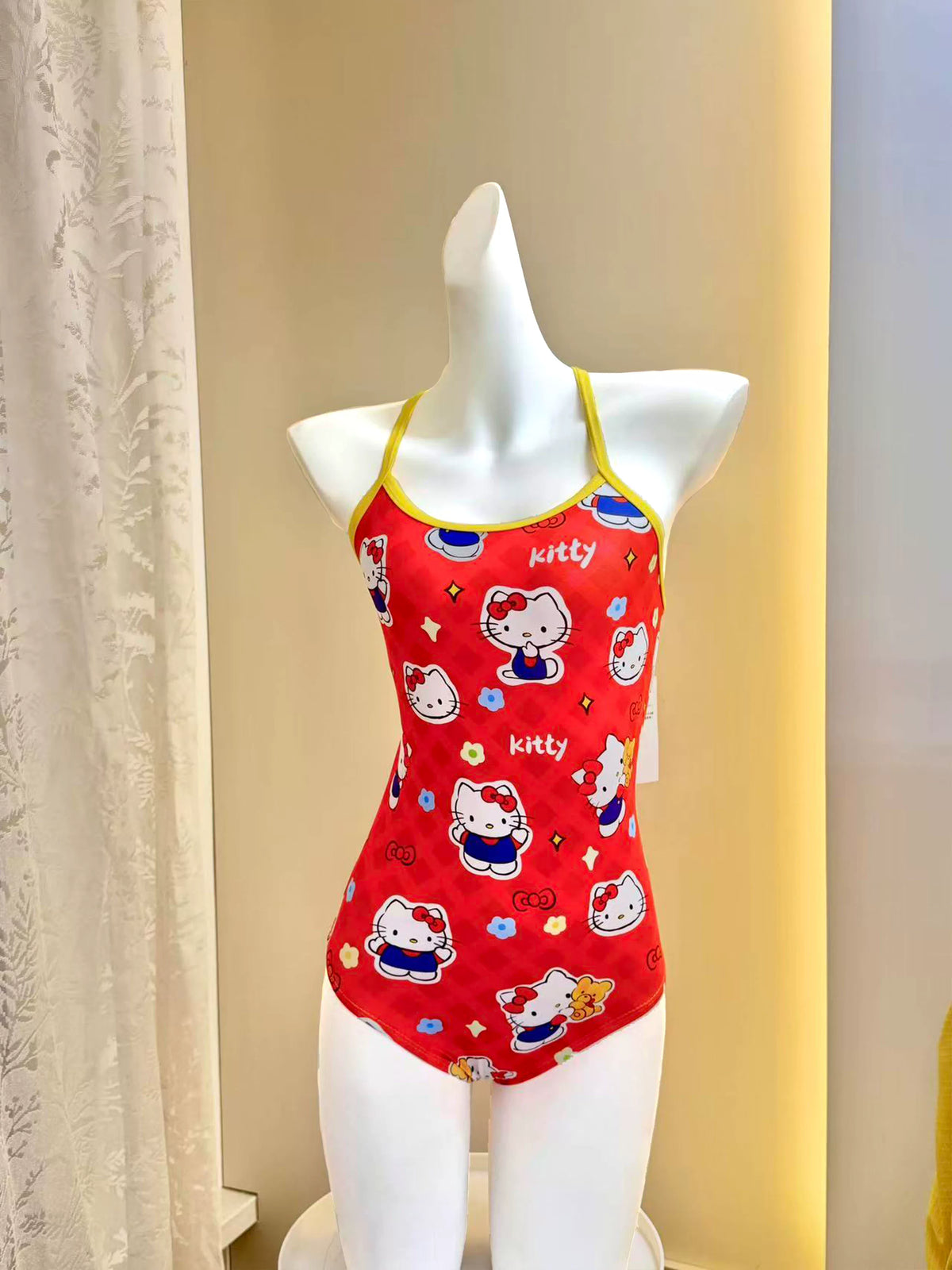 RETRO CUTE CAT SWIMSUIT