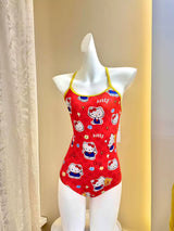 RETRO CUTE CAT SWIMSUIT