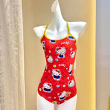 RETRO CUTE CAT SWIMSUIT