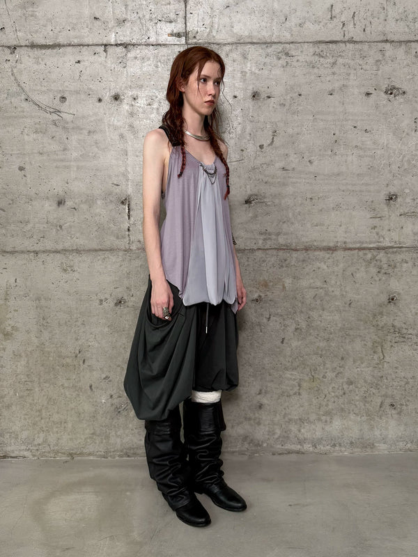 PUNK METAL STRAPS DOLL TANK TOP