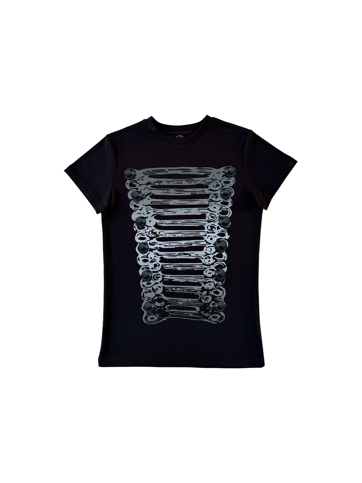 SLIM-FIT CARTOON PRINT T-SHIRT