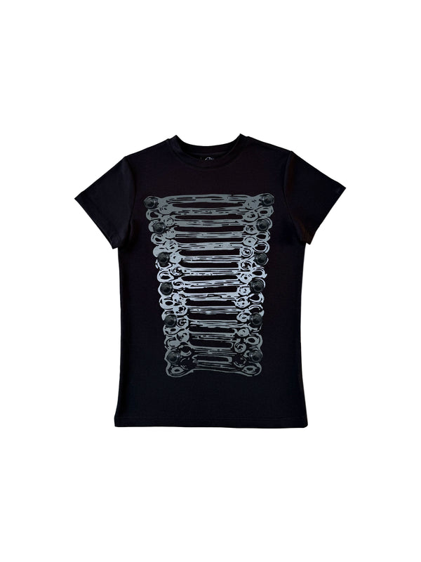 SLIM-FIT CARTOON PRINT T-SHIRT