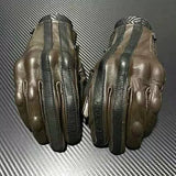 VINTAGE LEATHER BIKER GLOVES