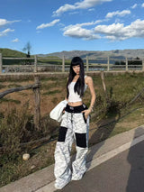 CUSTOM CAMOUFLAGE DENIM PANTS