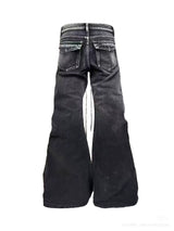 SUNBURST A-LINE DRAWSTRING JEANS