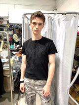 DARK THORN HENLEY T-SHIRT