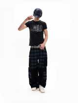 PATCHWORK DISTRESSED STREET JEANS