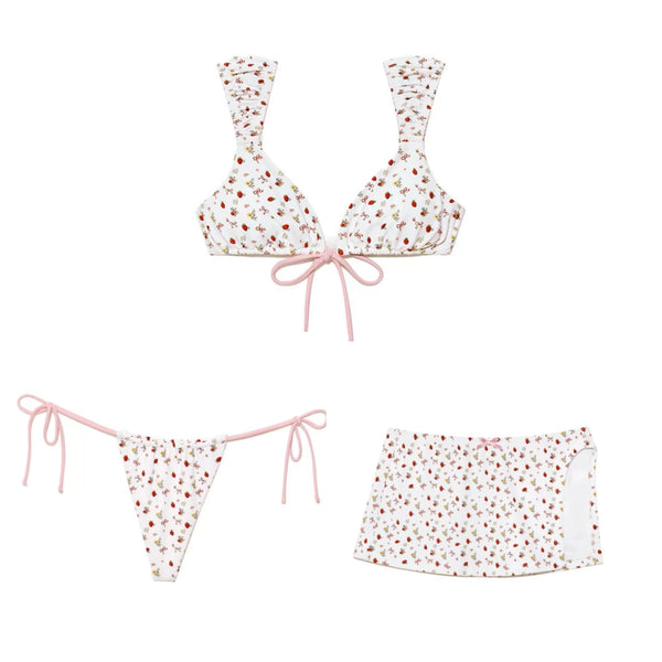 SEDUCTIVE 3-PIECE BIKINI SET