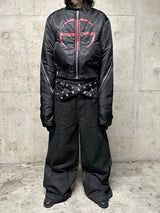 PONY HAIR BUCKLE LEATHER BELT