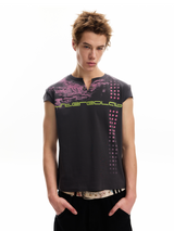 POLKA DOT SNAPBACK TEE