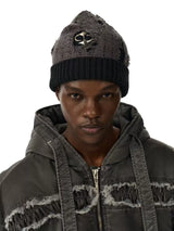 DESTRUCTION MESH KNIT HAT