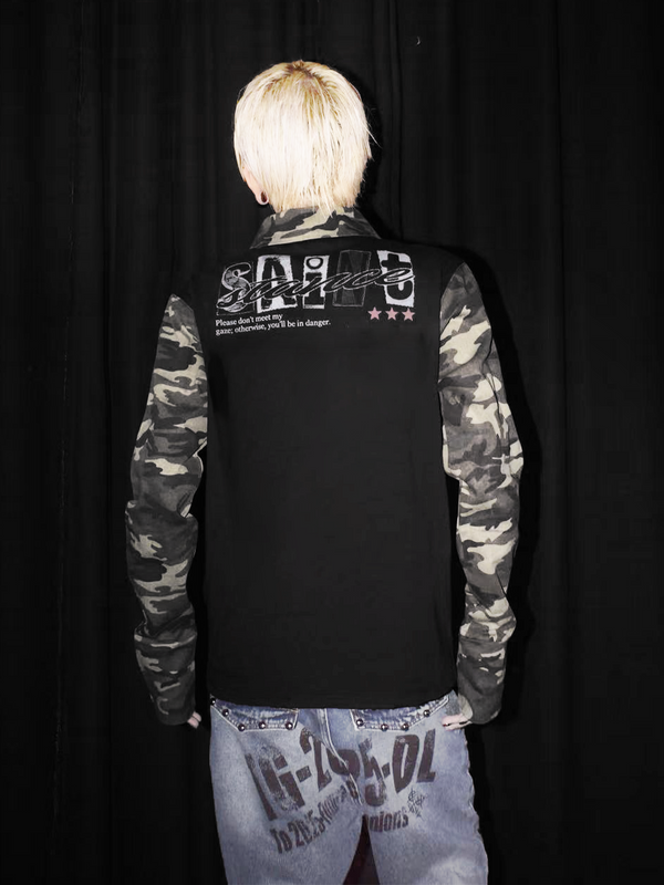 PUNK CAMOUFLAGE POLO SHIRT