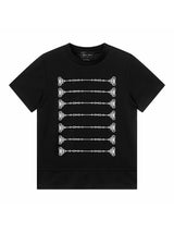 COURT PRINT SHORT SLEEVE TEE