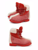 VERSATILE RHUBARB LEATHER BOOTS