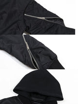 ORGANIC BONE PRINT ZIPPER JACKET