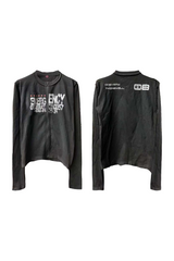 COTTON LINEN LONG SLEEVE TEE