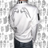 SKULL EMBROIDERED POLO SHIRT