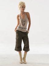 VINTAGE KNIGHT STYLE WORKWEAR PANTS