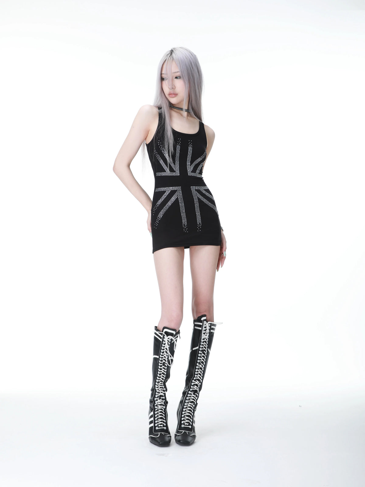 SPICY DIAMOND CAMISOLE DRESS