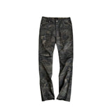 CAMO WASH CASUAL PANTS