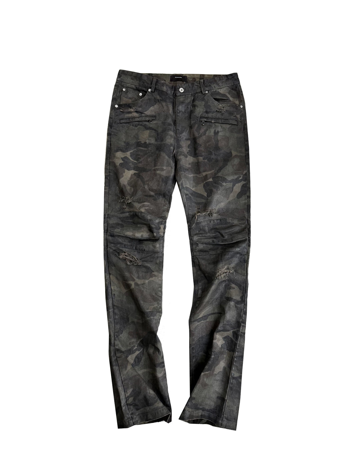 CAMO WASH CASUAL PANTS