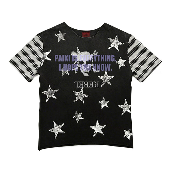 STAR SKELETON STRIPE TEE