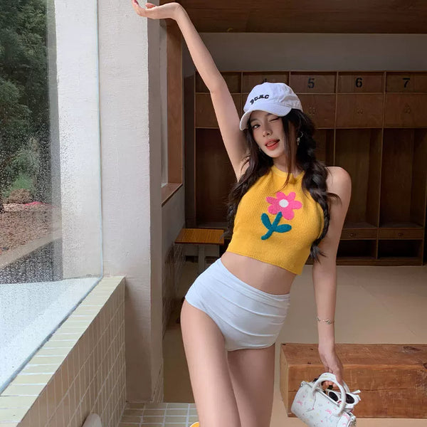 HIGH-WAISTED SWIM SET