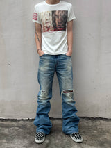 PSYCHEDELIC EMBROIDERED TEE
