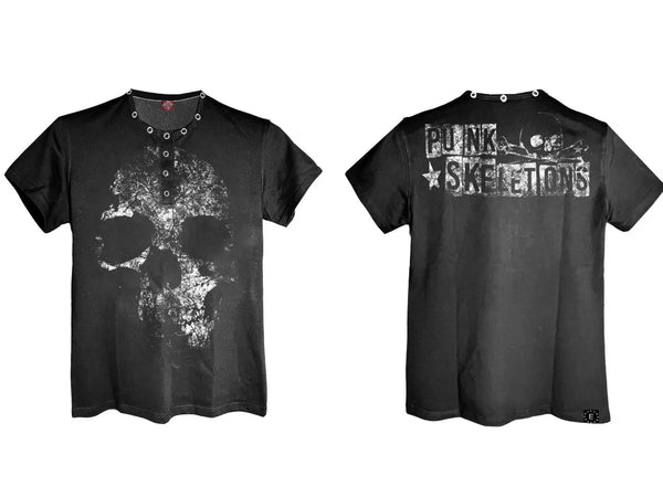 METAL BUCKLE SLIM TEE