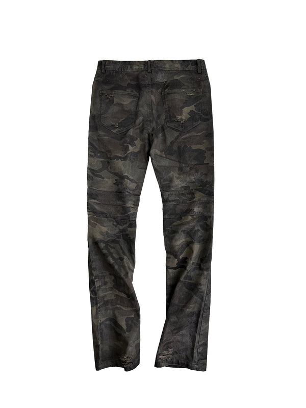CAMO WASH CASUAL PANTS