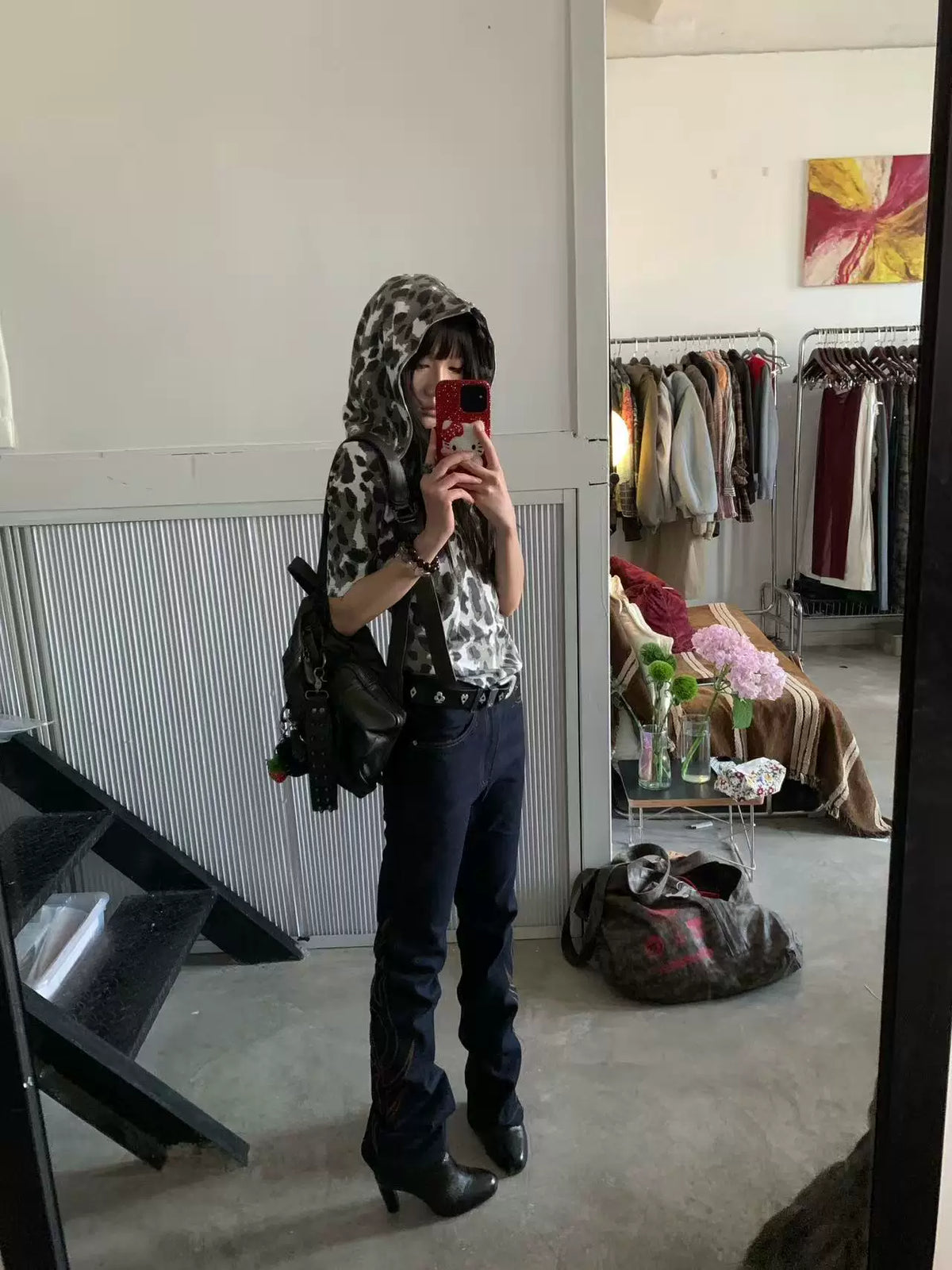 SLIM CHAMBRAY MICRO JEANS